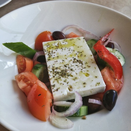 Labbys the hellenic house : greek salad